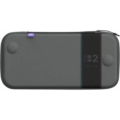 Turtle Beach PlayTrek Slim калъф за пътуване, Nintendo Switch/Switch 2, Coal Black, калъф за конзола (TBA-8203-85)