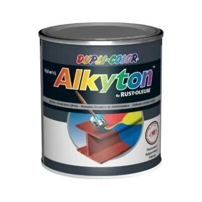 Alkyton hladký polomat 0,75 l šedá antracitová