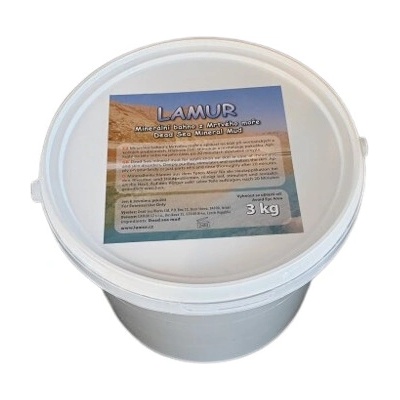 Lamur minerálne bahno z Mŕtveho mora 3 kg