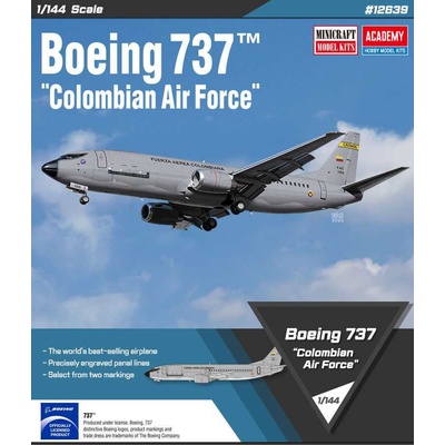ACADEMY Model Kit letadlo 12639 Boeing 737 Colombian Air Force 1:144