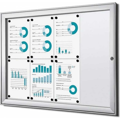 A-Z Reklama CZ Vitrína interier-exterier SCS8xA4B1 s protipožární certifikací B1 - 8xA4 – Zboží Dáma