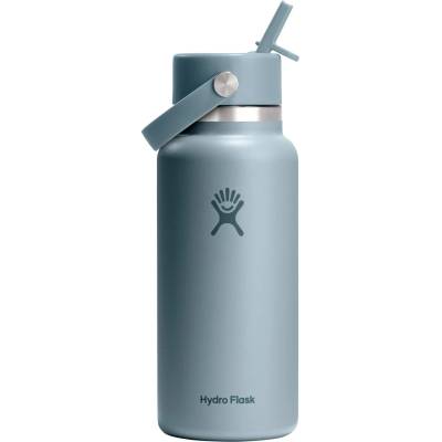Hydro Flask Бутилка за вода Hydro flask Wide Flex Straw Cap Water bottle - Shale Gray - размер 946 ml (533-1817-2211)