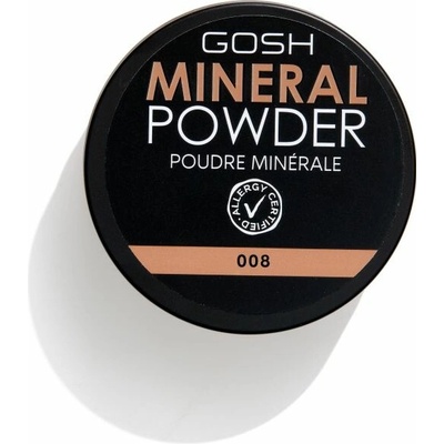 Gosh Copenhagen Mineral Powder minerálný púder sypký 008 tan 8 g