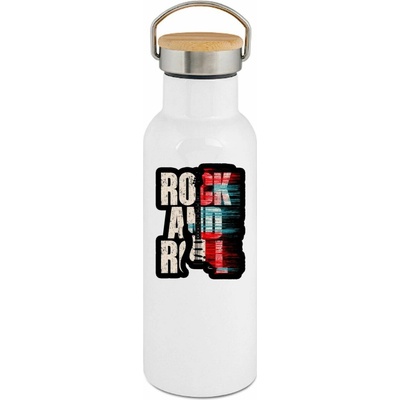 123TRIKO termoska Rock and Roll, hudební tisk 500 ml