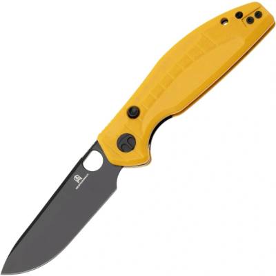 Bestechman Angry Owl D2 Black PVD G10 BMK12A-2