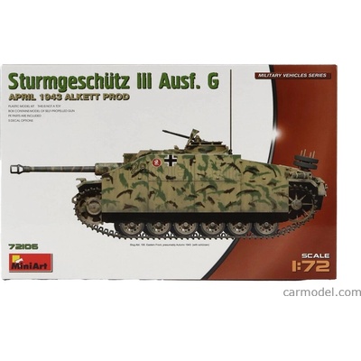 Miniart Tank Sturmgeschutz Iii Ausf. G Military 1944 / 1:72