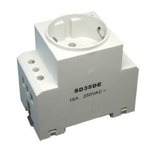 SCAME Контакт Шуко за din shc 16a 2.5te (sh1-sd35dea)