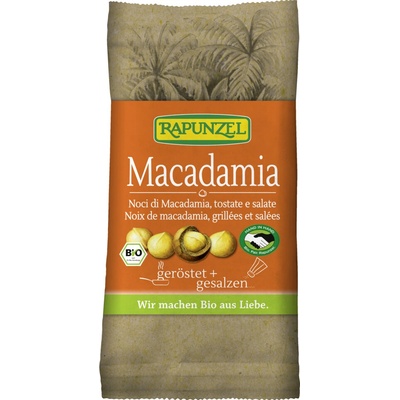 Rapunzel Makadamové ořechy pražené solené 50 g