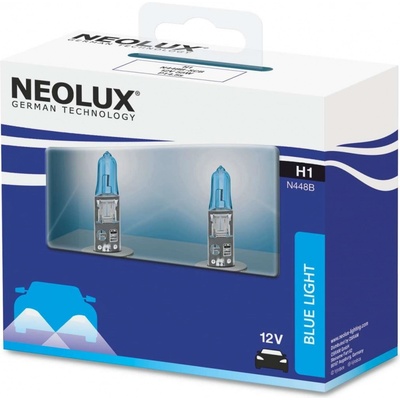 Neolux Blue Light H1 P14,5s 12V 55W 2 ks 2SCB N448B-2SCB