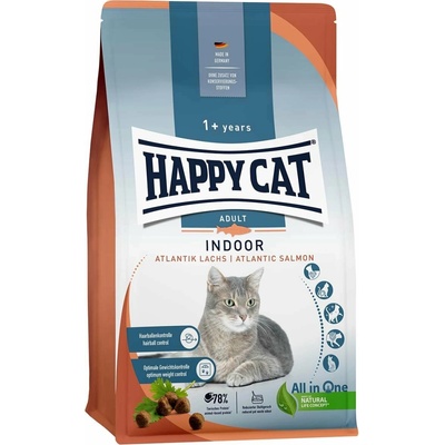 Happy Cat Supreme Fit & Well Adult atlantický losos 4 kg