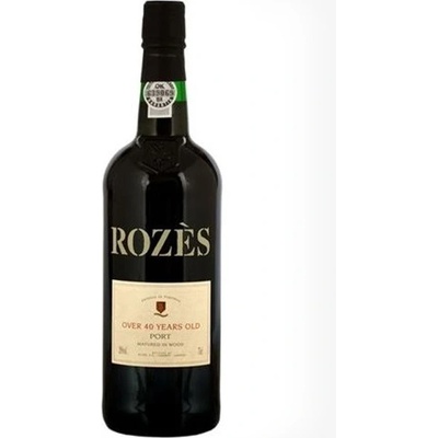 Rozés Port Over 40 years old Cuvée sladké červené NV 20% 0,75 l (čistá fľaša)