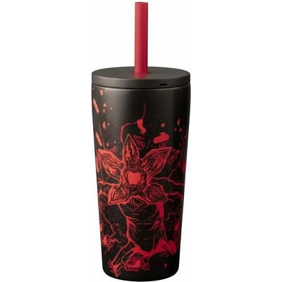 Bialetti Stranger Things Termoska so slamkou 600 ml
