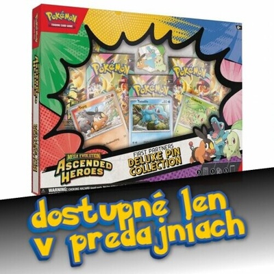 Pokémon TCG: Ascended Heroes First Partner Deluxe Pin Collection
