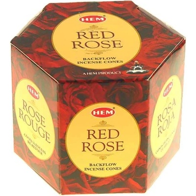 Hem Vonné kužely pro tekoucí dým Red Rose 40 ks – Zboží Mobilmania