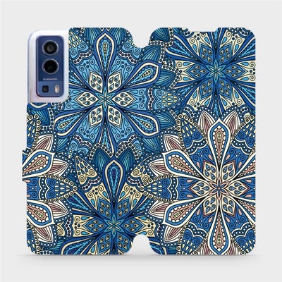 Mobiwear Vivo Y72 5G / Vivo Y52 5G V108P Modré mandala květy