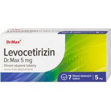 Levocetirizin Dr.Max 5 mg filmom obalené tablety tbl.flm.7 x 5 mg