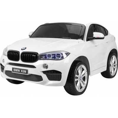 Mamido Elektrické autíčko BMW X6 M 2 os XXL biela
