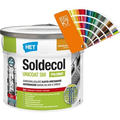 Het Soldecol Unicoat SM 2,5L tónovaný 2,5L RAL 1003