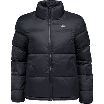 4F down jacket čierna sivá