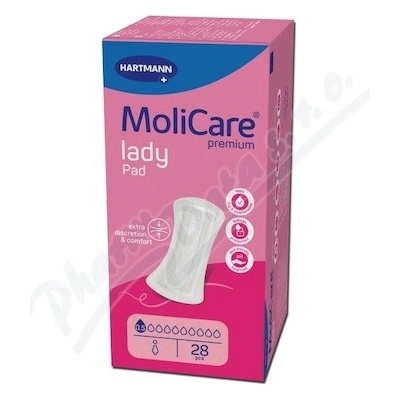 MoliCare Lady Pad inkontinenční vložky 0.5k 28 ks