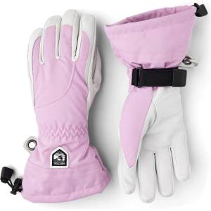 Hestra Ръкавици Hestra Women's Heli Ski 5 Finger Gloves - Syringa / Offwhite - размер 6 (EU) (202-2119-1111)