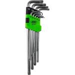JGM Комплект дълги Г-образни torx, 9 броя; jbm 53737