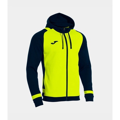 Joma Lider Zip-up Hoodie fluo žltá