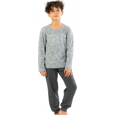 Dětské pyžamo 1F0726 šedé