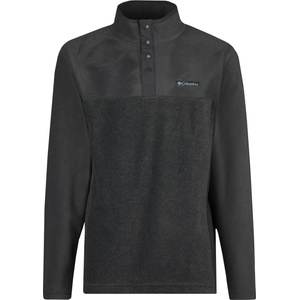 Columbia Мъжки поларен пуловер Columbia Steens Mountain Half Snap II Fleece jumper - Charcoal Heather / Shark (005-5321-0312)