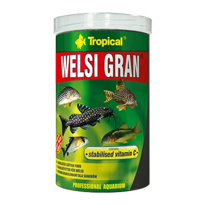 Tropical Welsi Gran - гранулирана храна за дънни рибки