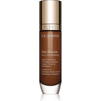 Clarins Skin Illusion Hydrating Foundation високо покривен фон дьо тен цвят 118.5N 30ml