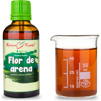 Bylinné kapky Pavlovy bylinné kapky Flor de arena tinktura 50 ml