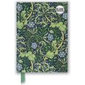 Flame Tree Publishing William Morris: Seaweed (Foiled Blank Journal) | Flame Tree Studio