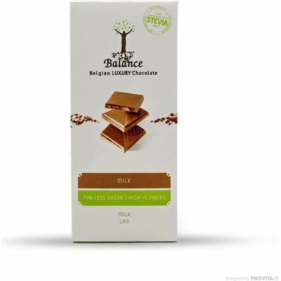 BALANCE Mliečná čokoláda so stéviou 85 g