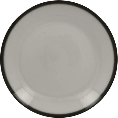 RAK Porcelain Lea talíř mělký coupe 31 cm, šedý RAK-LENNPR31GY
