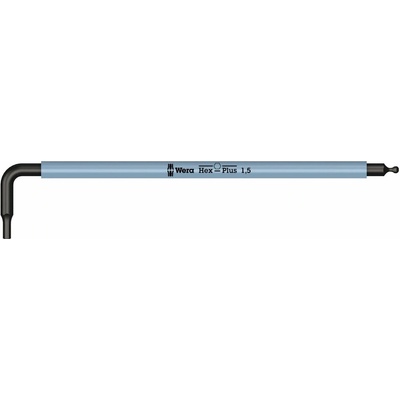 Wera Uhlový kľúč Hex s guľovým prvkom 1,5 mm 05022600001