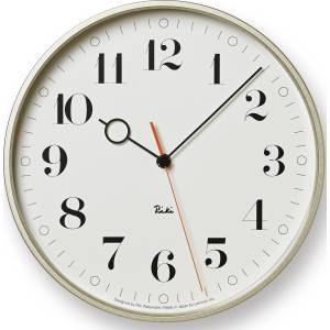 Lemnos Стенен часовник Riki Ring 25 см бял (WR20-05 WH)