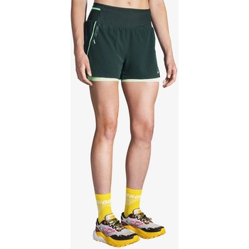 Brooks High Point 3" 2in1 Short 2.0 W Zelená