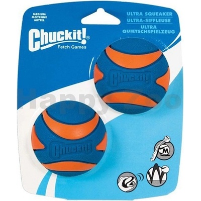 Chuckit! Ultra Squeaker M 6,5 cm 2 ks