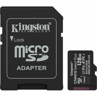 Kingston 128GB microSDXC Canvas Plus SDCS3/128GB