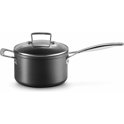 Le Creuset Rajnica TOUGHENED 18 cm, 2,8 l, čierna, hliník