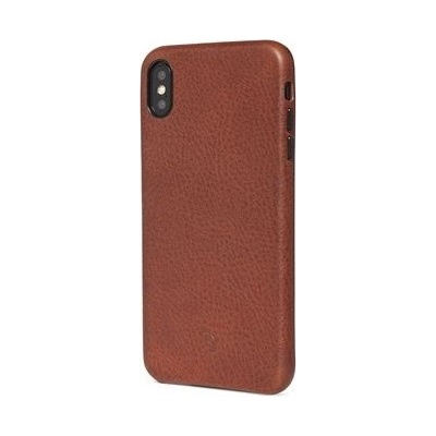 Decoded Leather Case iPhone XS Max hnedé