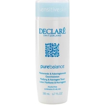 Declaré Pure Balance čistiace adstringentné tonikum pre stiahnutie pórov a matný vzhľad pleti 200 ml