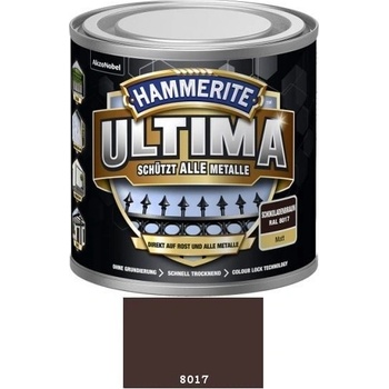 HAMMERITE ULTIMA 3v1 Tmavo hnedá RAL8017 matná,0,75L