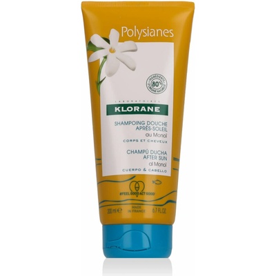 Klorane Polysianes AfterSun Shower Shampoo 200 ml