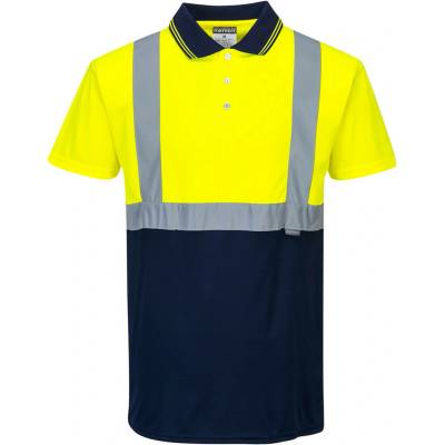 PORTWEST Polotričko Two-tone PW S479 XXL Žltá / tmavomodrá
