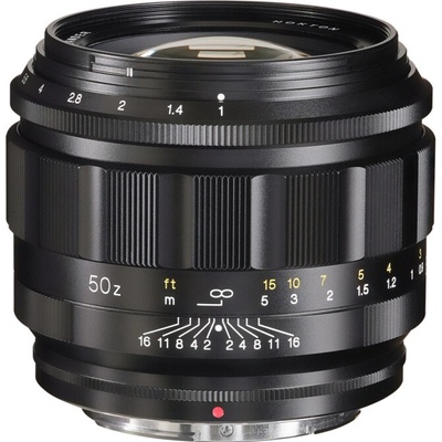 VOIGTLÄNDER Nokton 50mm / 1.0 Aspherical černý, Nikon Z (Full Frame)