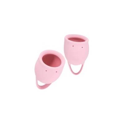 LOLA GAMES Комплект менструални чашки Natural Wellness Розова магнолия 2 бр (P26756)