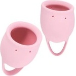 LOLA GAMES Комплект менструални чашки Natural Wellness Розова магнолия 2 бр (P26756)