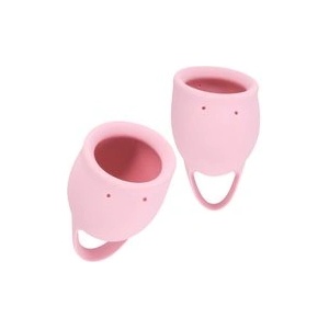 LOLA GAMES Комплект менструални чашки Natural Wellness Розова магнолия 2 бр (P26756)